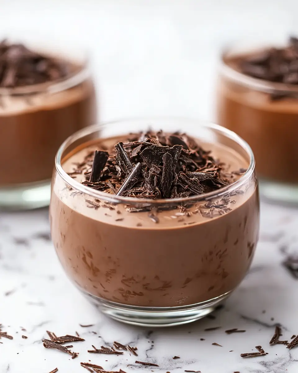 High Protein Chocolate Mousse
